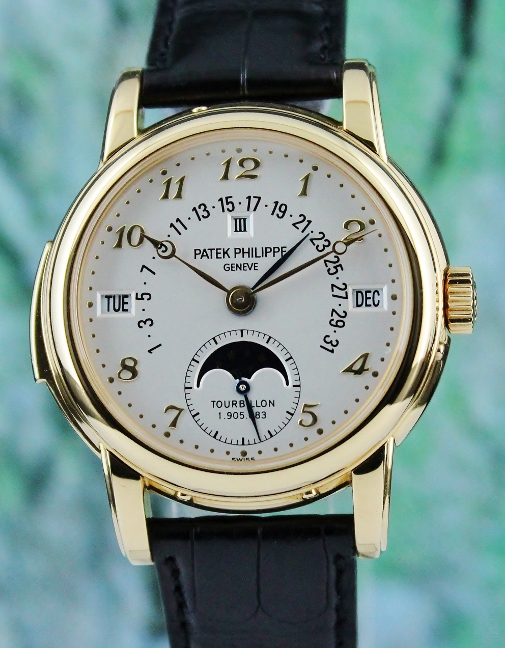 (image for) RARE PATEK PHILIPPE MINUTE REPEATER 18K YELLOW GOLD / 5016J